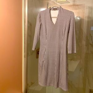 J McLaughlin Ivana dress in Catalina fabric.